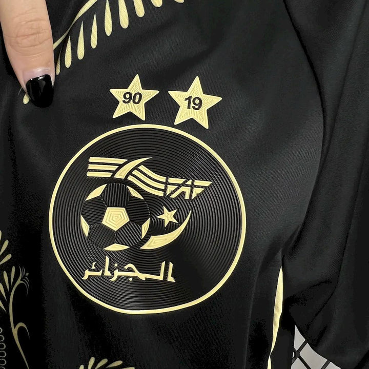 Maillot de l'Algérie 2024/2025 Concept Noir